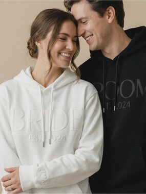 Bride White Hoodie